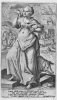 Folge der sieben Todsünden: Die Völlerei (2) Kupferstich von Crispin de Passe d. Ä. nach Zeichnungen von Maarten de Vos, vor 1600
