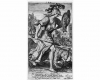 Serie der sieben Todsünden: Der Zorn (4) Kupferstich von Crispin de Passe d. Ä. nach Zeichnungen von Maarten de Vos, vor 1600